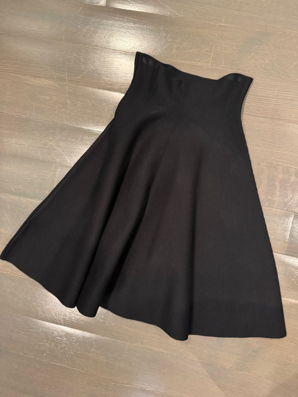 Black Women's Skirt - Classic A-Line